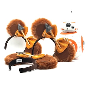 Disney Ewok ears , Ewok ears Star Wars, Ewok Headbands