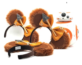 Disney Ewok ears , Ewok ears Star Wars, Ewok Headbands