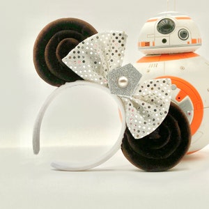 Princess Leia Disney ears, Star Wars ears, Leia Star Wars ears, Star Wars Mickey ears.