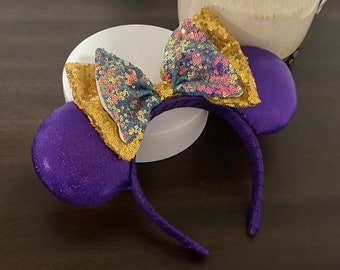 Disney sequin ears, Disney ears.