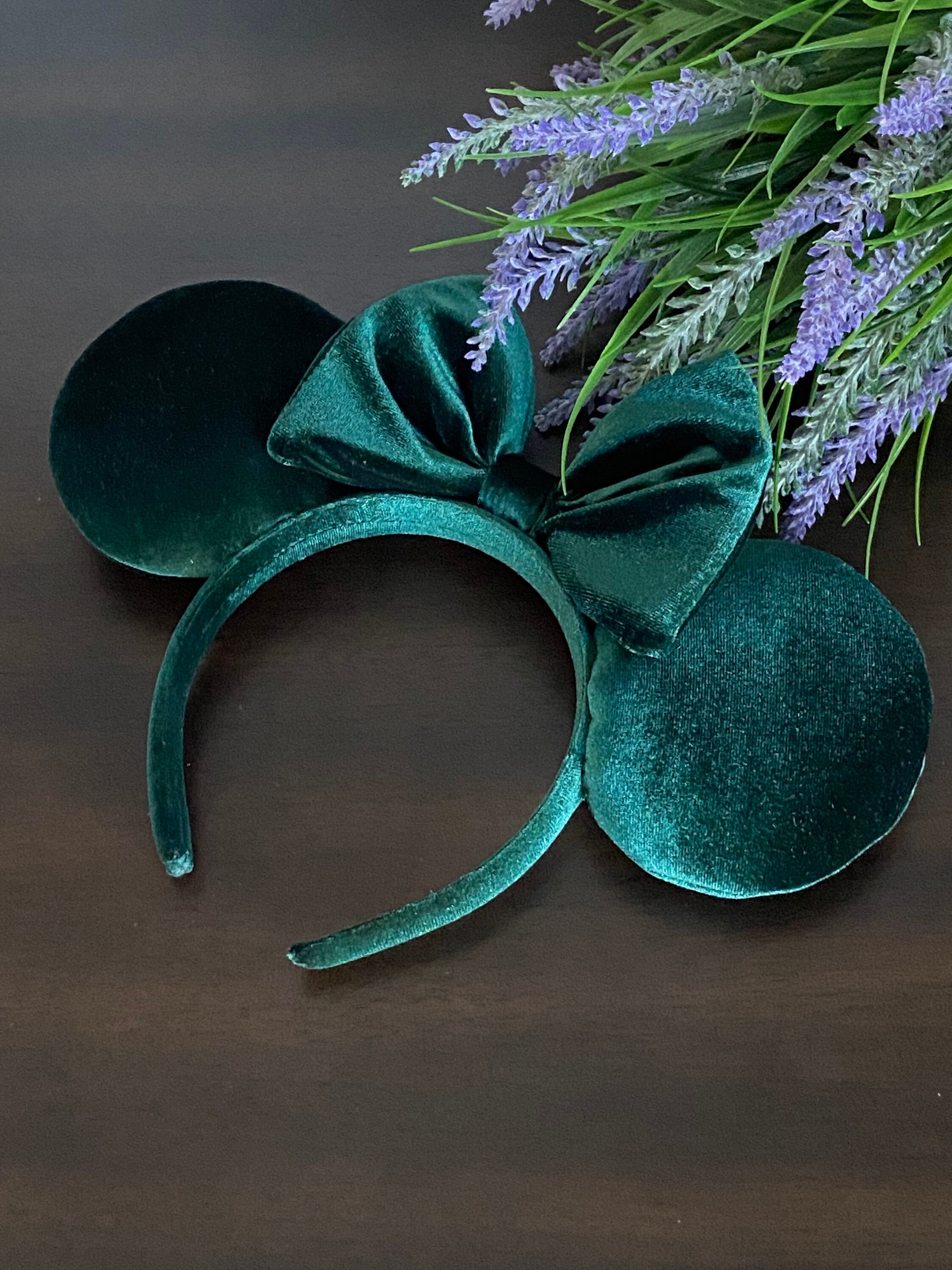Hunter Green Disney Ears, Disney Ears, Hunter Green Ears 