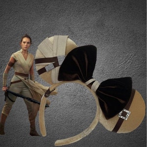 Rey Star Wars Disney ears, Rey Star Wars.