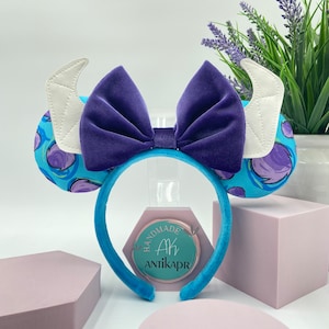 Solivan Disney ears, Monster Inc Disney ears.