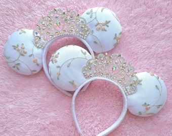 PRE-ORDER The Princess Diaries Ears, Princess of Genovia Disney Ears, Princess Crown Minnie Ears, Disney Ears.