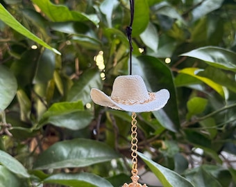 Sombrero Cross Car Charm