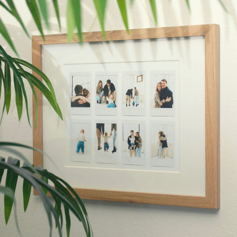 Customizable Polaroid Photo Collage Printable Template 10"x 8" and 7"x ...