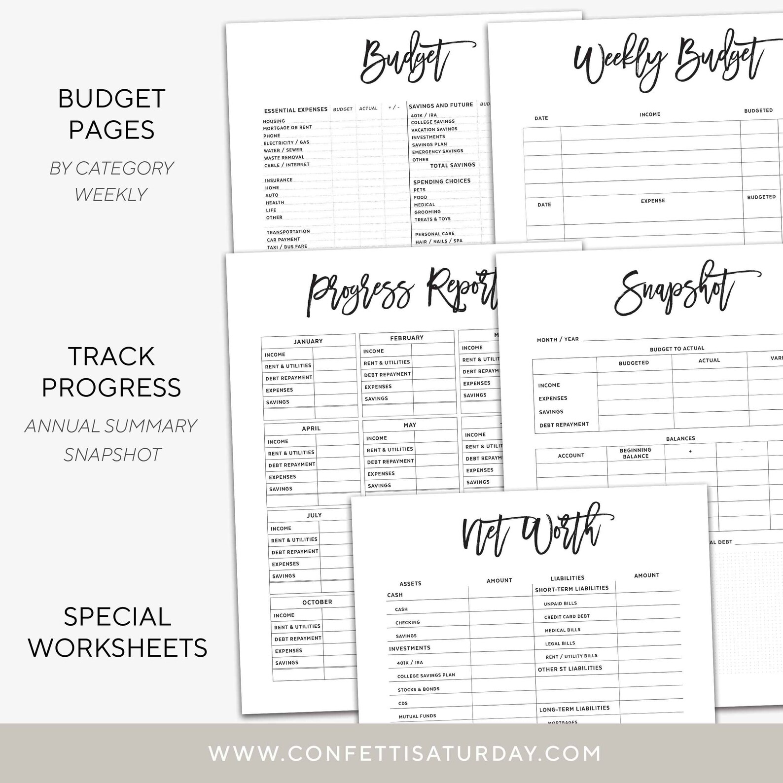 budget-planner-printable-agenda-pages-letter-and-a4-rings-or-etsy