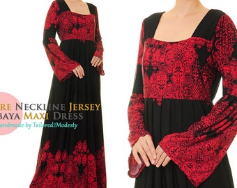 Bohemian Maxi Dress Bell Sleeves | Boho Dress | Festival Dress | Gypsy Goddess Dress | Costume Witch Dress | Bohemian Dress 6233/2020/5022