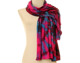 Tie Dye Schal | Tie Dye Schal | Tie Dye Wrap | Boho Schal | Batik Sarong | Boho Schal | Tie Dye Wandteppich | Strand Yoga Matte S-294