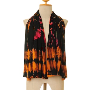 Tie Dye Scarf | Tie Dye Shawl | Tie Dye Wrap | Black Scarf | Tie Dye Sarong | Boho Shawl | Tie Dye Tapestry | Beach Blanket S-291/293/282