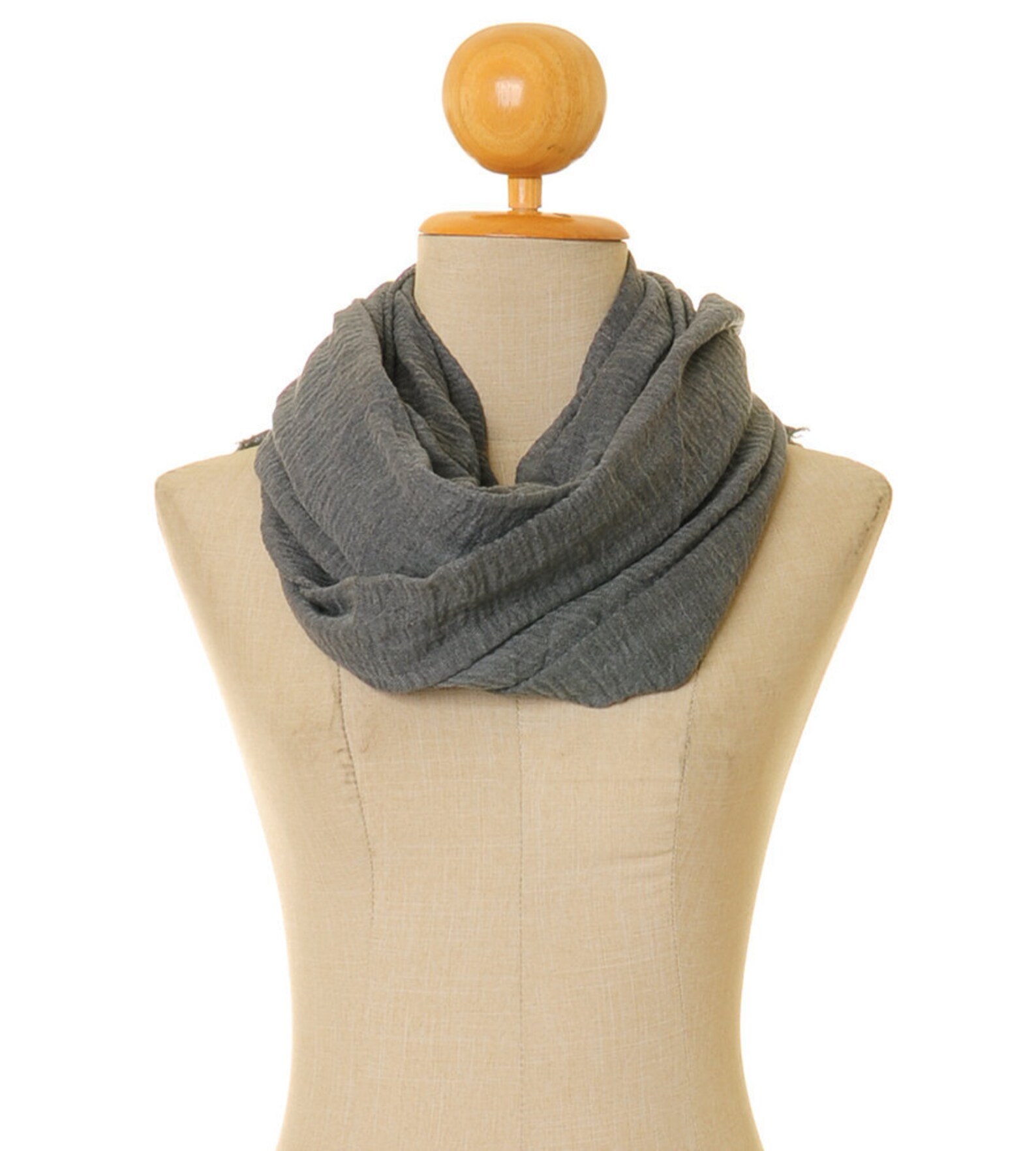 Grey Scarf Linen Scarf Grey Hijab Scarf Cotton Scarf Etsy