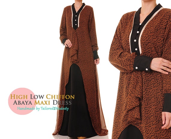 Chiffon Back Maxi Cardigan Chiffon Back Maxi Cardigan