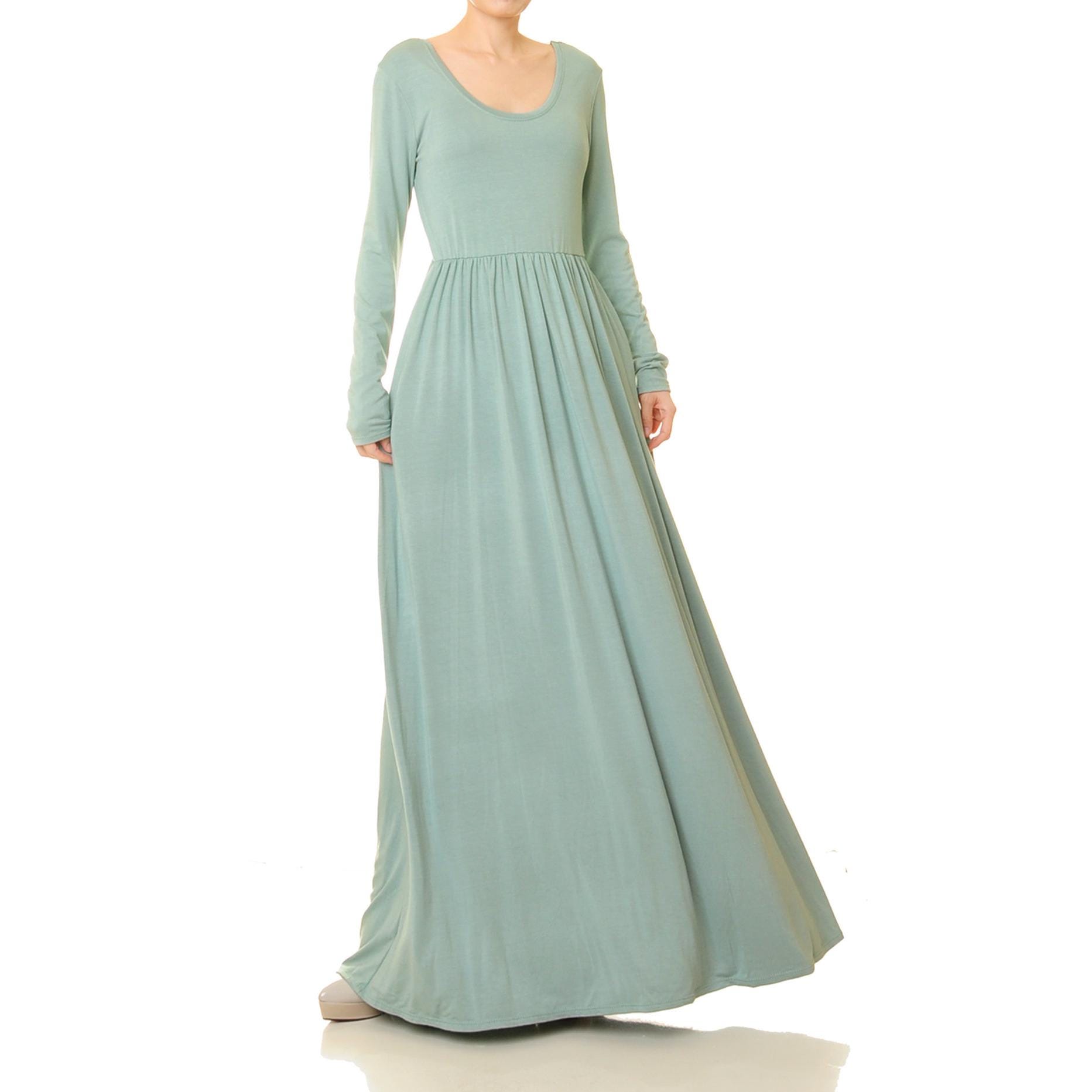 green emerald velvet dress Mint Green Cowl Neck Ruched Slit Sheath Chiffon Bridesmaid Dress main image 0