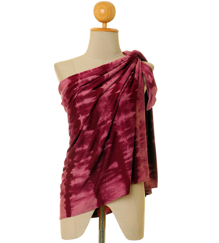 Women Artsy Tie Dye Shawl Scarf main image 0