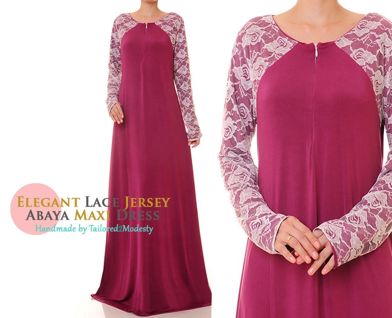 Magenta Maxi Dress