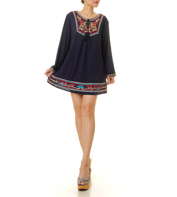 Mexican Embroidered Dress