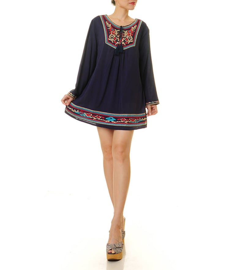 Mexican Embroidered Dress
