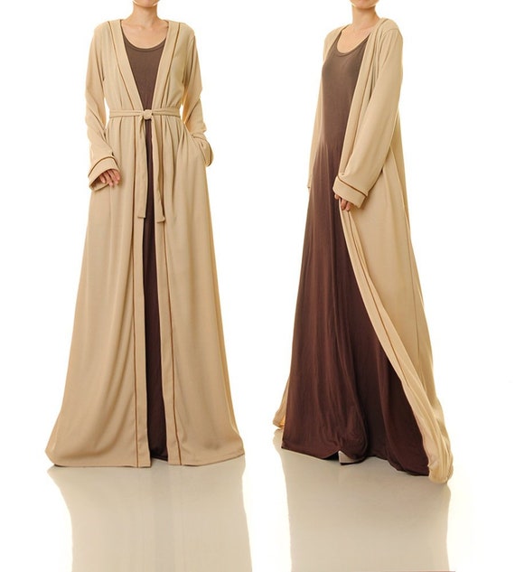 beige kimono cardigan