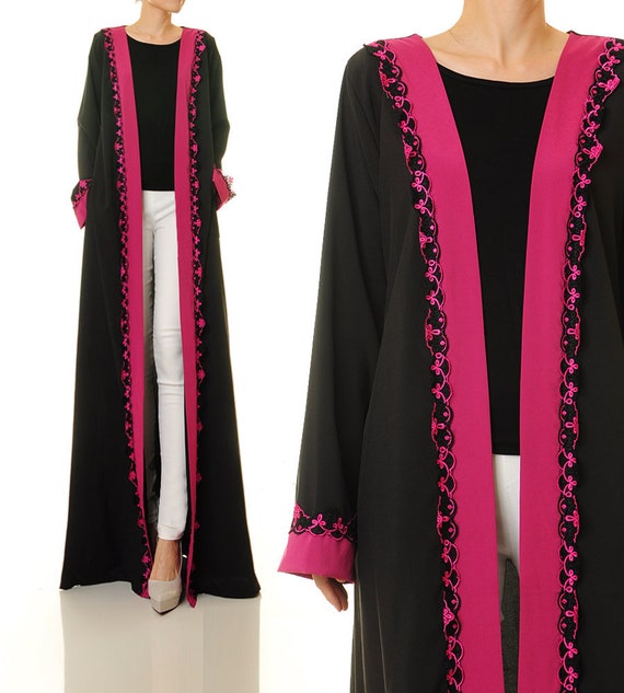 long black duster cardigan