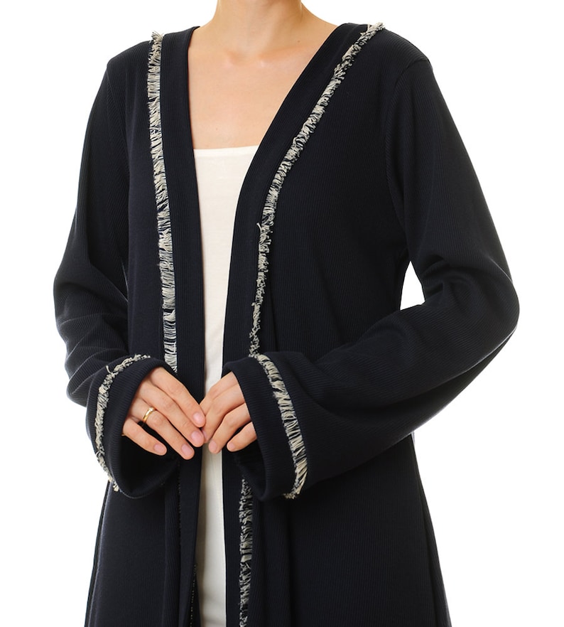 womens floor length cardigan