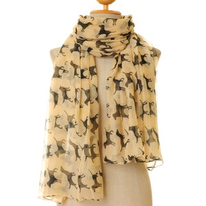 Labrador Scarf Golden Retriever Scarf Dog Lover Gift Puppy Scarf Kids Scarf Children Birthday Gift image 4