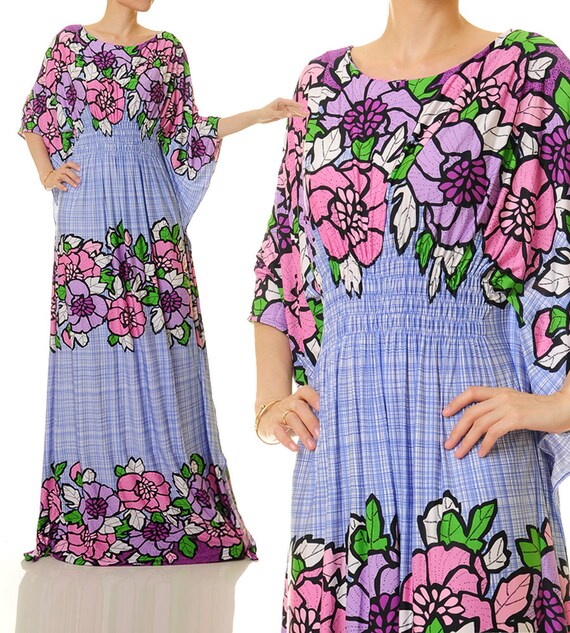 maternity kaftan maxi dress