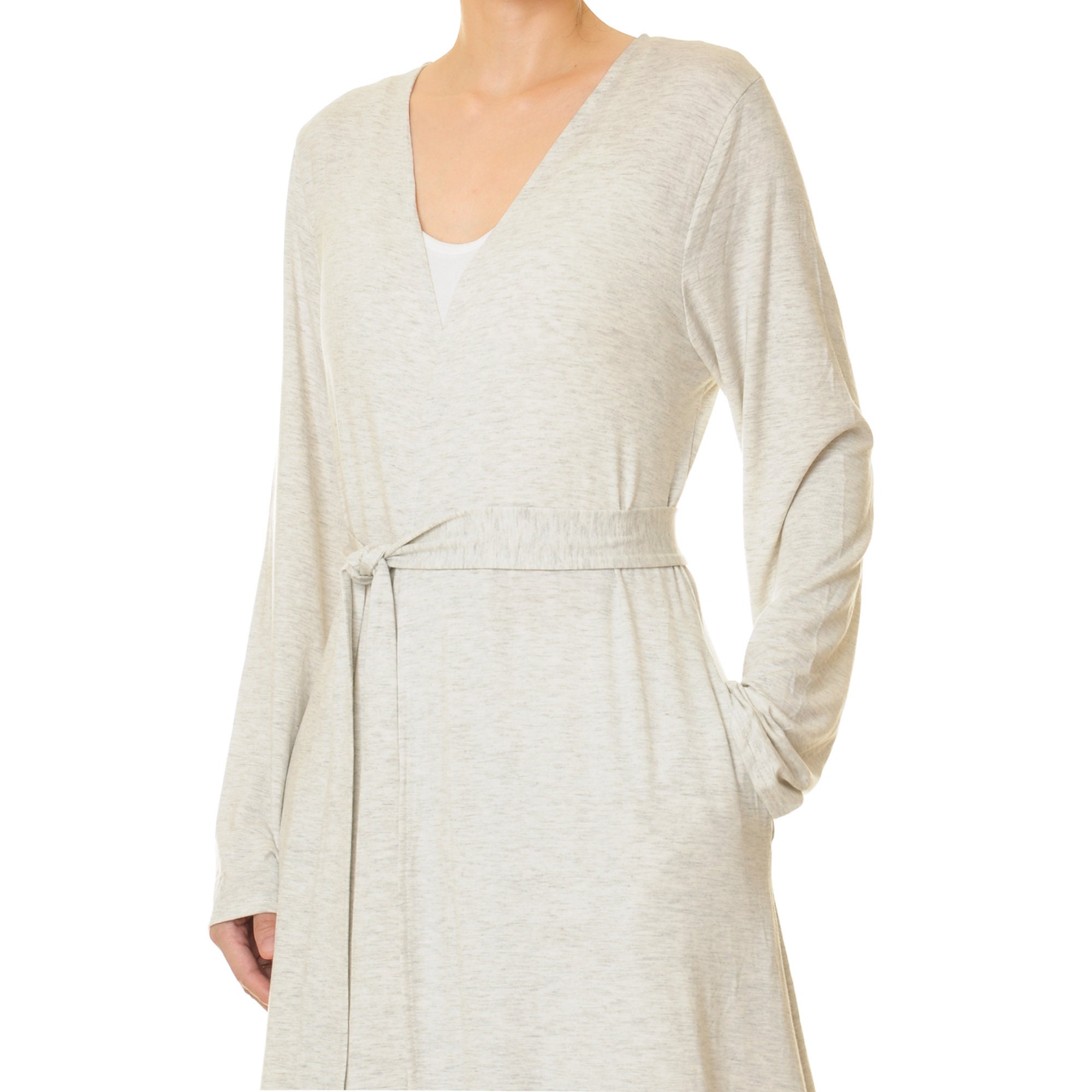 floor length white cardigan