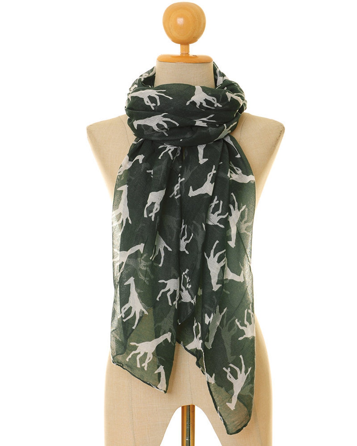 Giraffe Scarf Giraffe Infinity Scarf Tall Animal Scarf Etsy