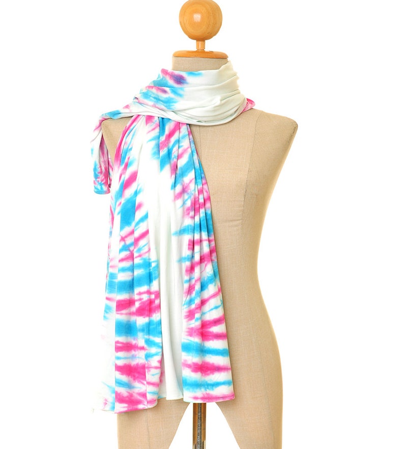 shawl tie dye