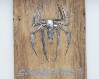 Tableau "Spiderman" By  Recyclhome.