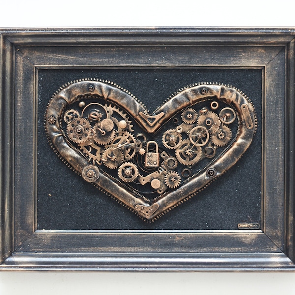 Tableau "Black Love" By  LoveLoftStyle uniquement chez Recyclhome.