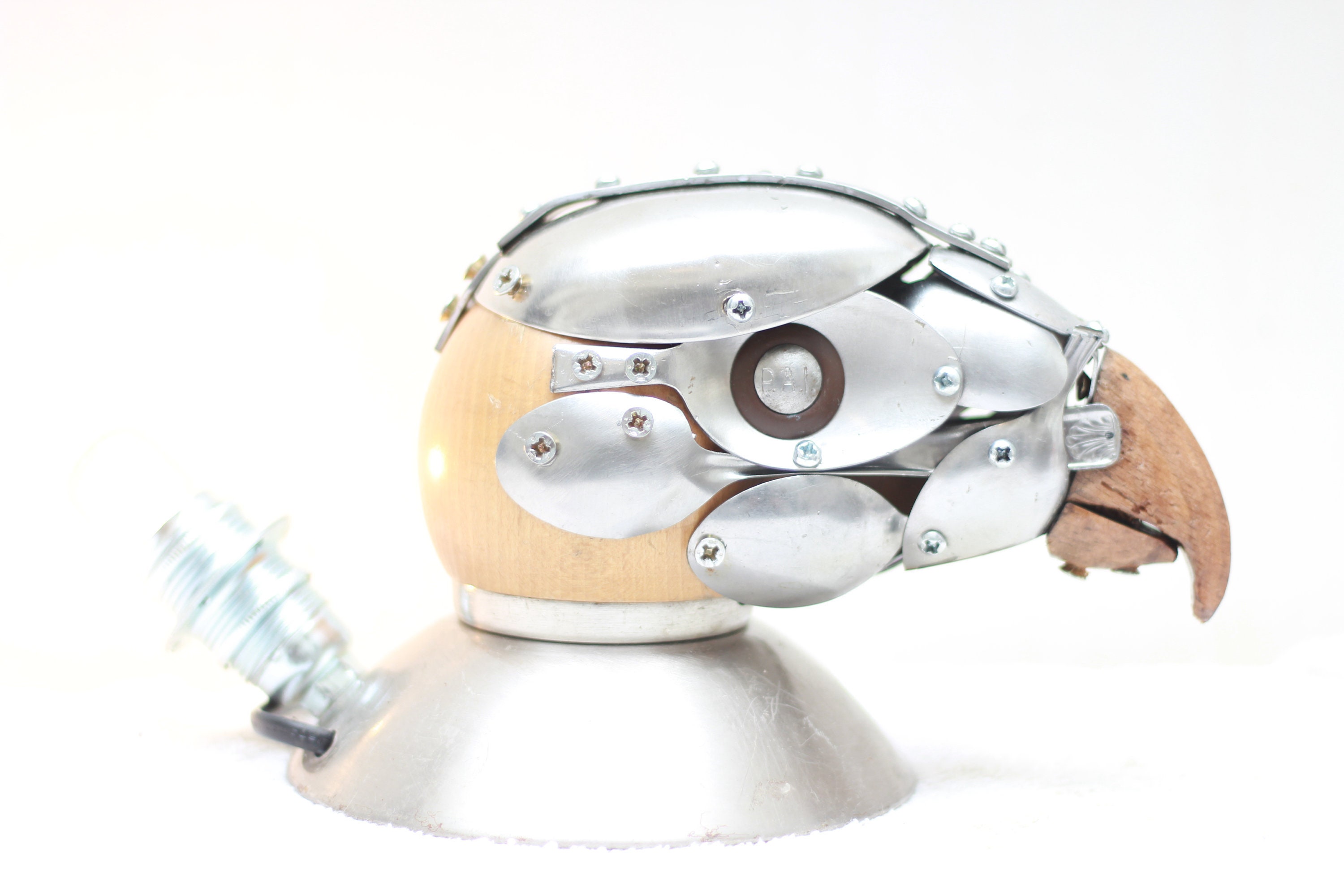 Lampe Industrielle Eagle Wood By Recyclhome.