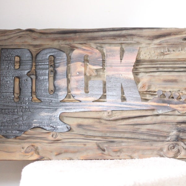 Tableau * "Rock N'roll" Chez Recyclhome