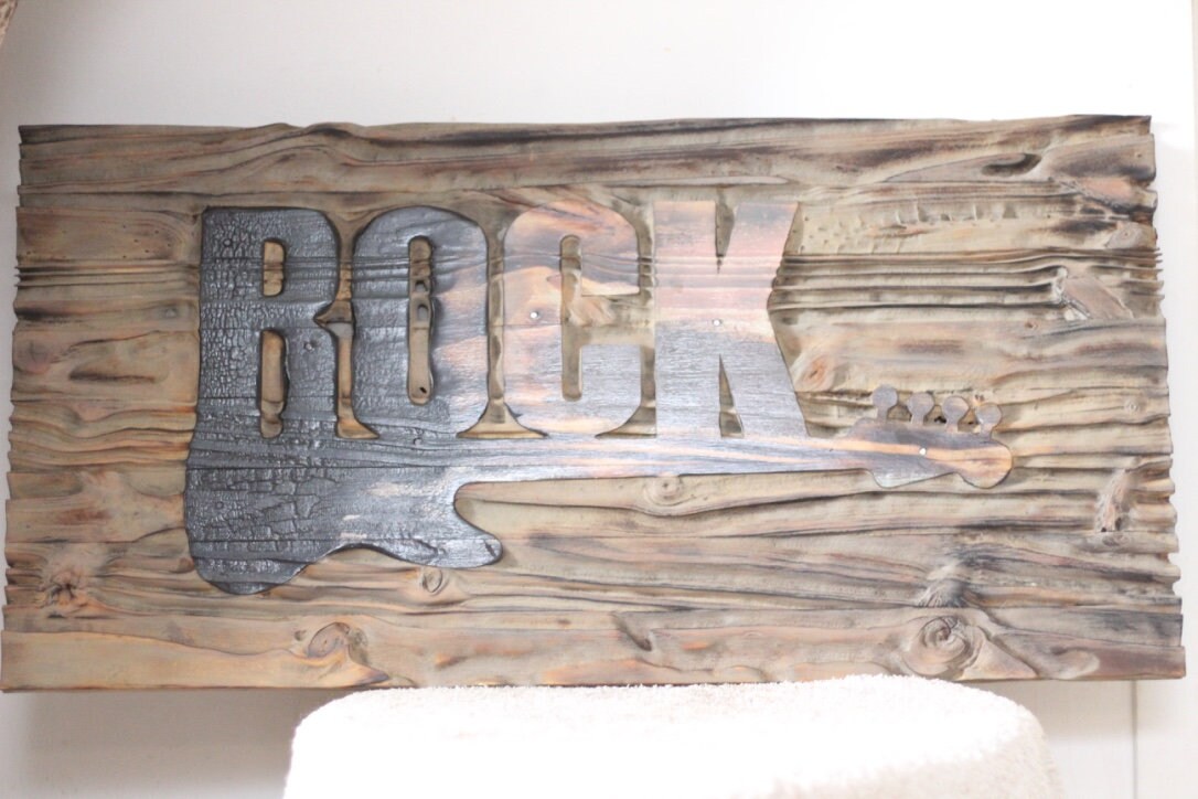 Tableau Rock N'roll Chez Recyclhome