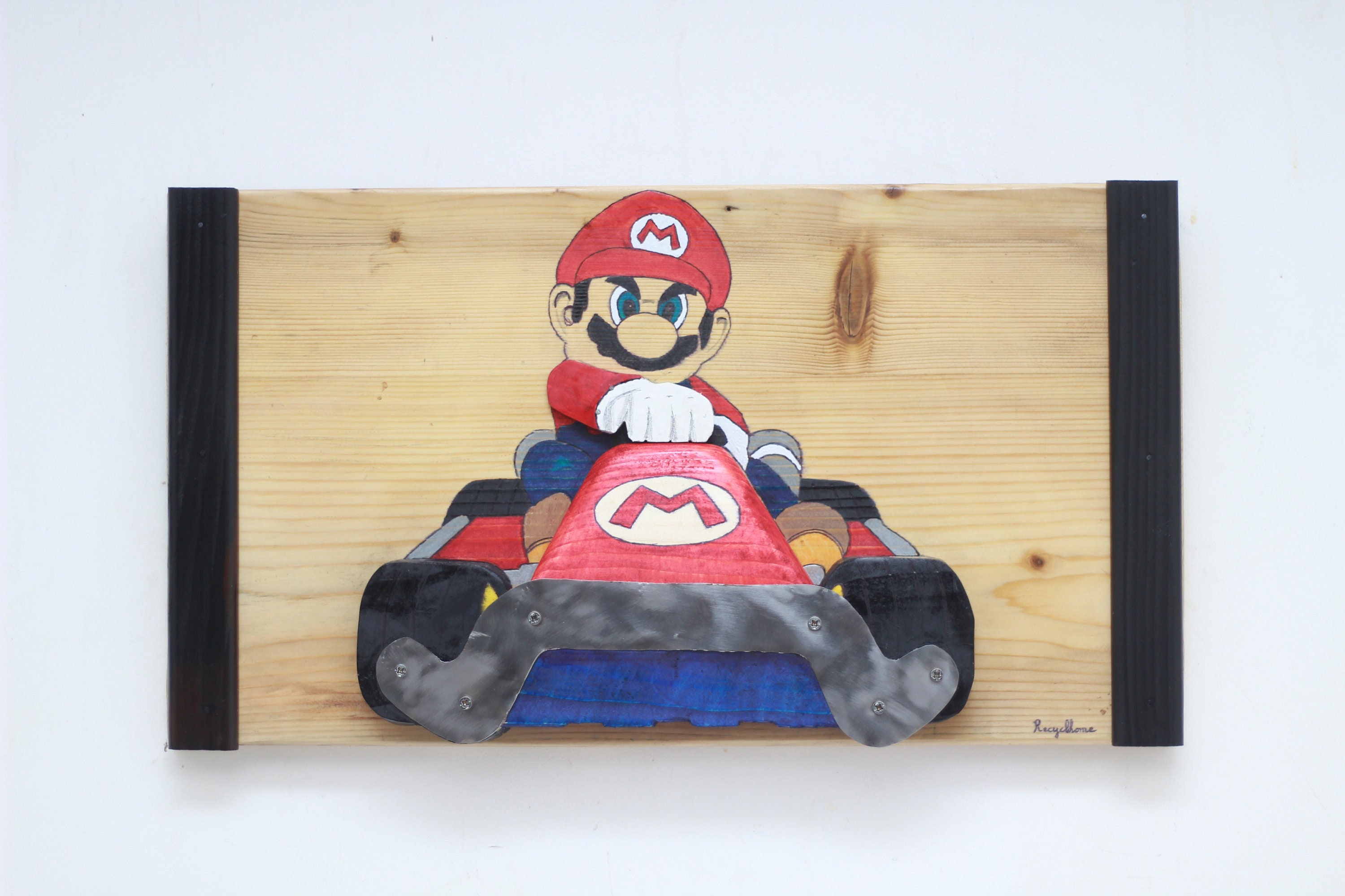 Tableau Mario Karthome By Recyclhome.