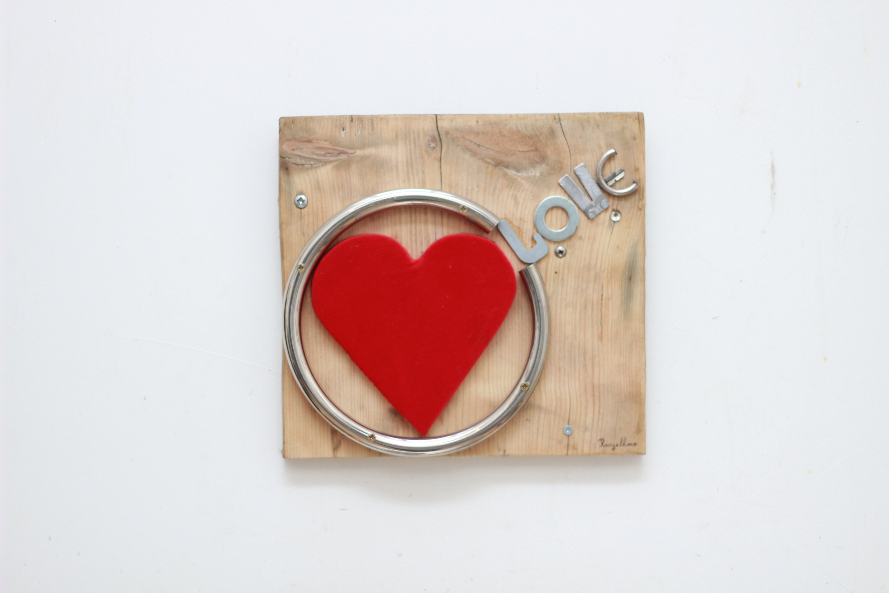 Tableau With Love By Recyclhome.