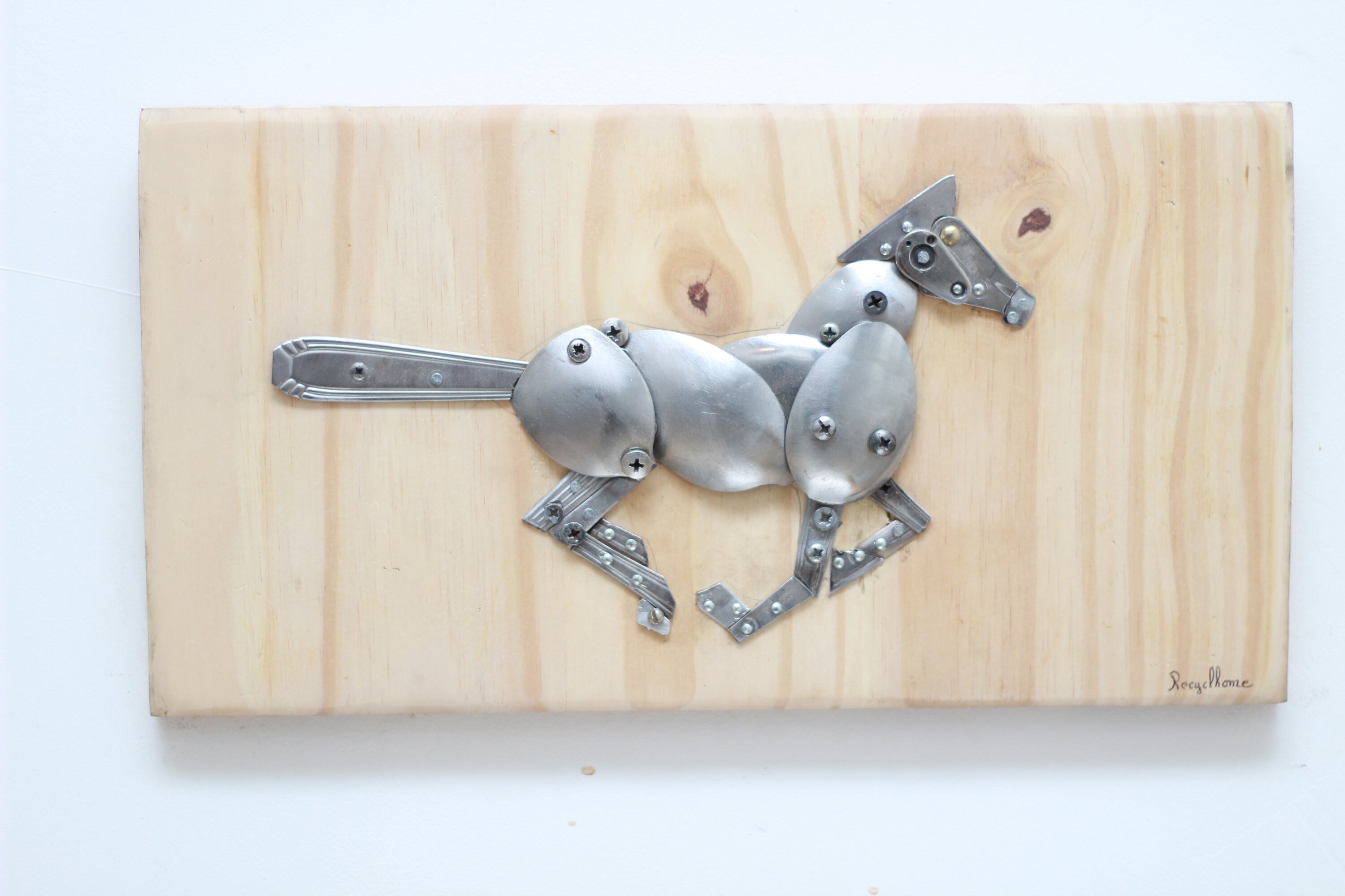 Tableau Au Galop By Recyclhome