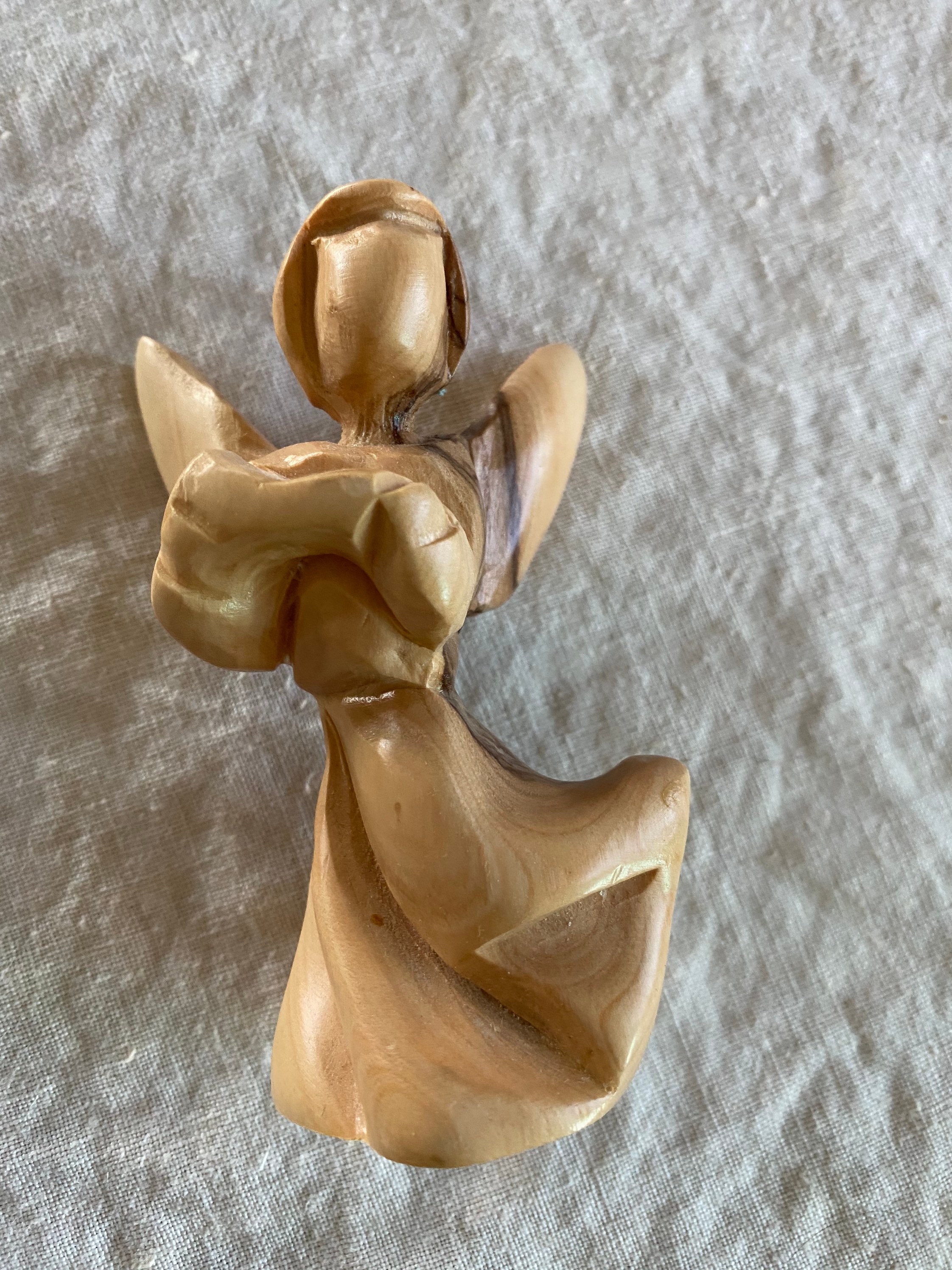 Hand Carved Angel | Etsy