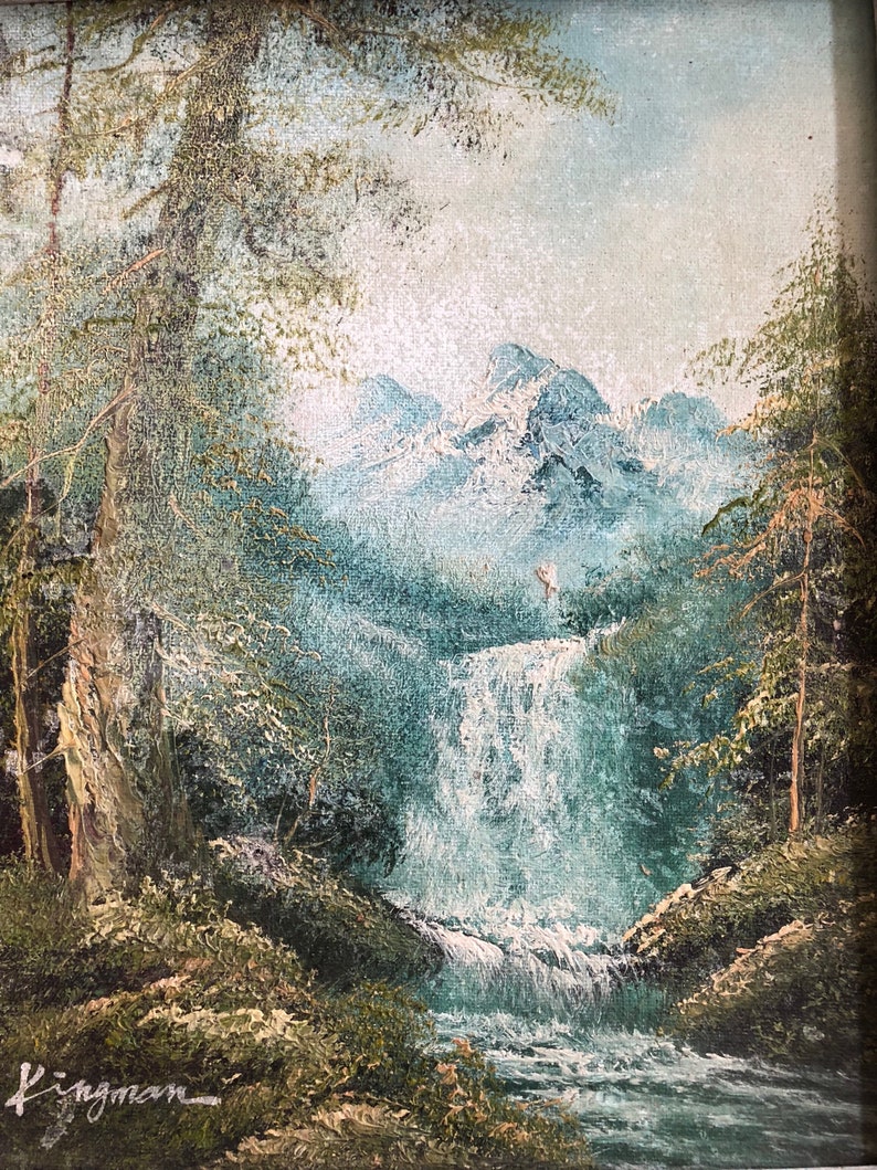 Eugene Kingman Signed Oil Painting Painting Art & Collectibles