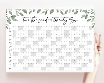 2026 Wall Planner (Digital or Print)