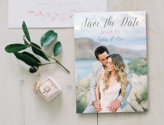 Personalised Printable Card Save the Date Card Save the Date | Etsy