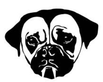 Vampire Pug SVG