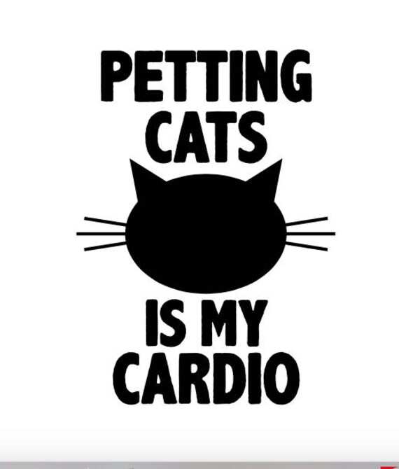 Download Petting Cats Is My Cardio Svg Etsy PSD Mockup Templates