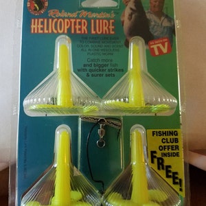 Two Packages 8 Lures Total Vintage 1990's Roland Martin's