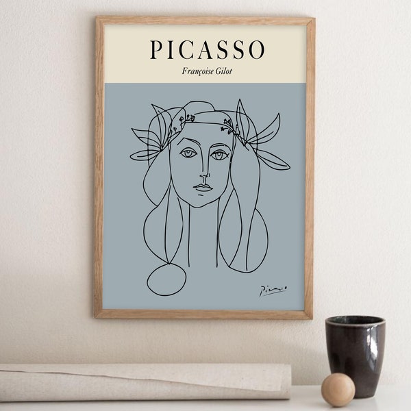 Instant Art Picasso Wall Print Digitaal Download Picasso Kunsttentoonstelling Poster Afdrukbare Vintage Oude Poster Picasso Poster Art Exhibit Poster Poster