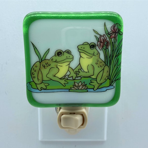 Frog Night Light Etsy