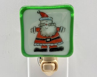 Santa Night light wall plug in, Christmas Holiday, festive, thank you, house warming, beautiful gift