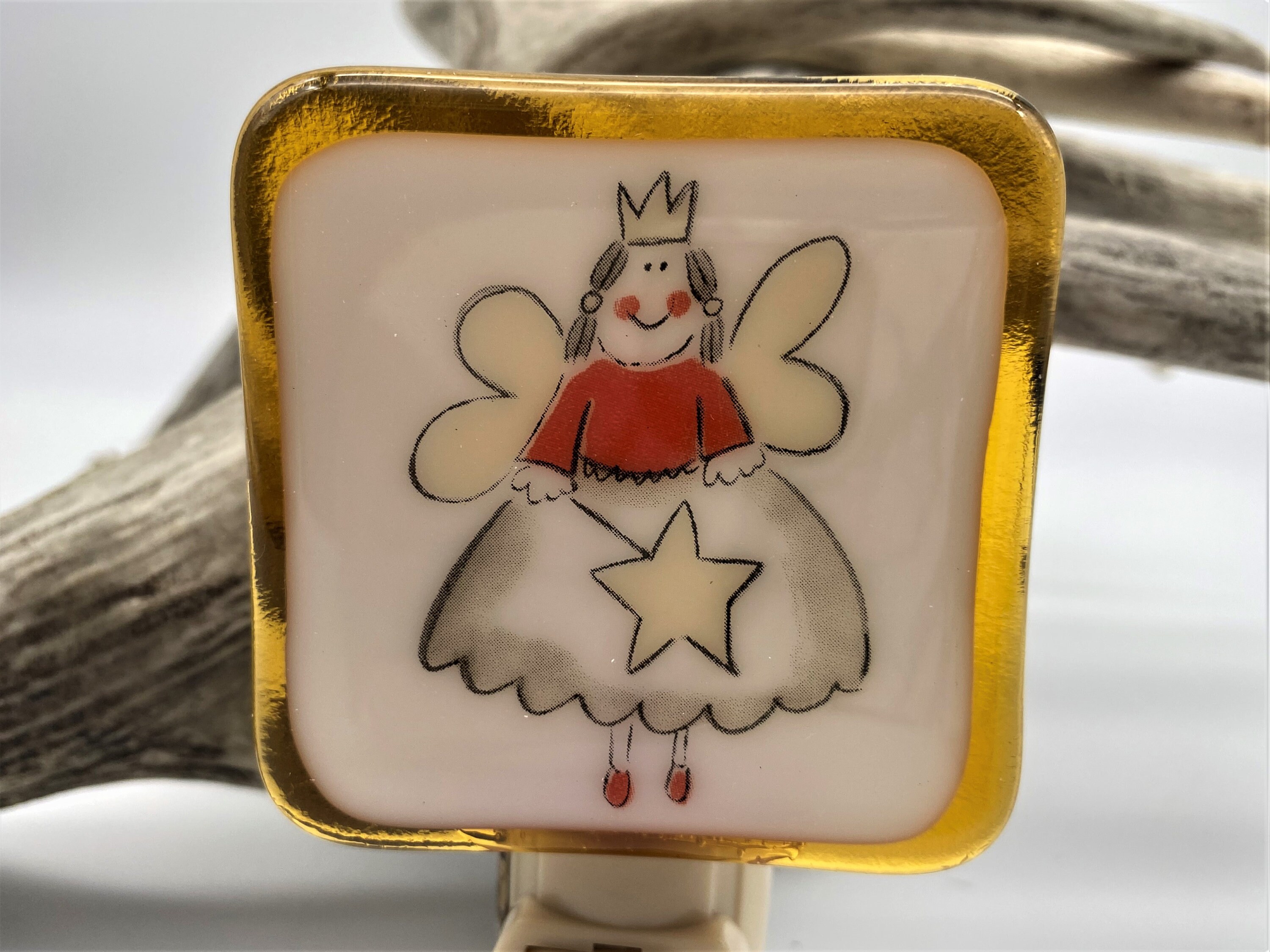 Angel Night light wall plug in Happy Christmas Angel Holiday Etsy