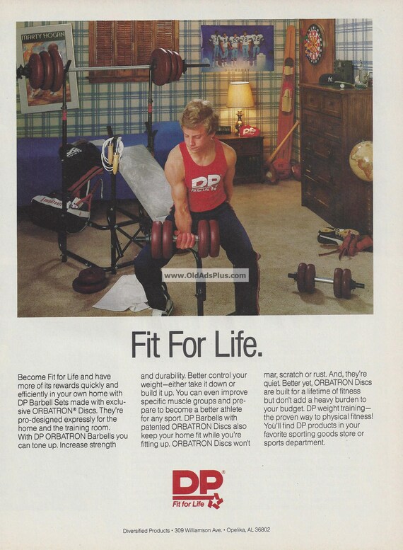 Items Similar To Classic 1982 Dp Fit For Life Orbatron Discs Print