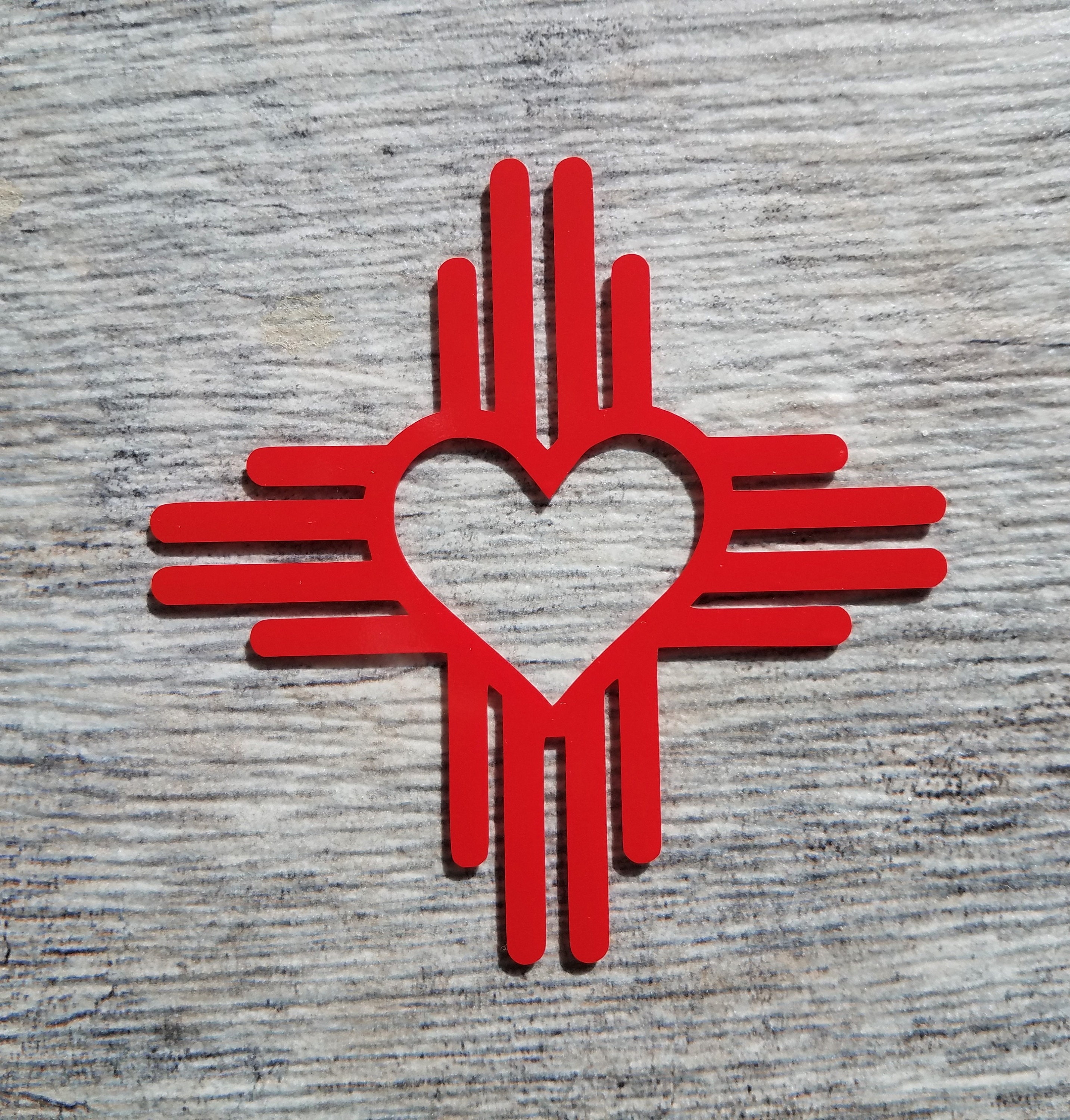 Download Zia heart decal | Etsy